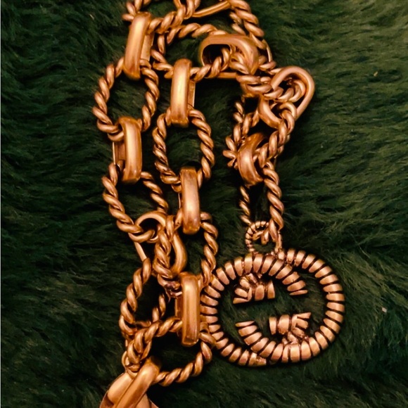 Stunning Vintage Gucci Thick Rope Chainlink GG bracelet - Picture 3 of 5